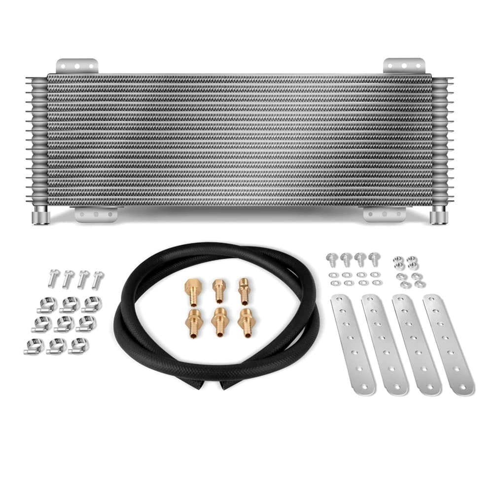 Low Pressure Drop Transmission Oil Cooler LPD47391 47391 40,000 GVW With Mounting Hardware