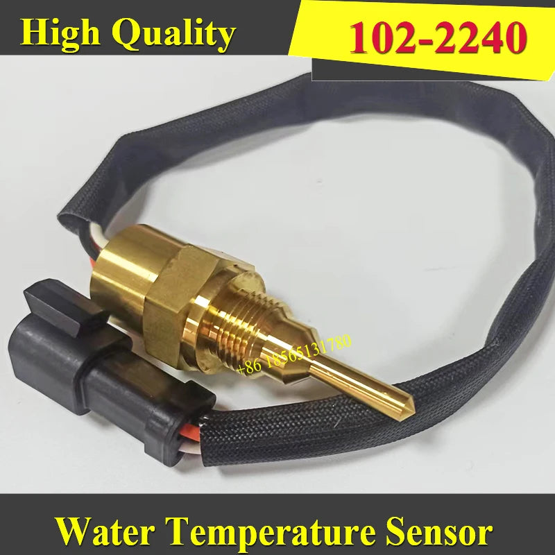 Hot Coolant Temperature Sensor For Caterpillar Excavator, High Quality Truck Parts, 1022240, 102-2240, 3406, 3176 Supplier