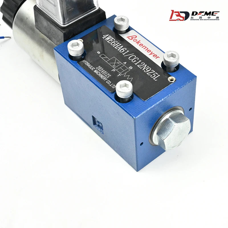 Solenoid Valve 4WE6G61B/CG12N9Z5L Hydraulic Electromagnetic Directional Valve Automobile Parts Supplier