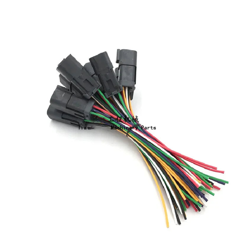 Accelerator Plug Refill Harness For Caterpillar, E312, 320B, C, D, 323, 325B, Excavator Accessories