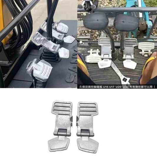 Mini Excavator Parts - Walking Pedal for Kubota U15 17 20, Komatsu PC30 35, Sany 16, Yucai, and Shengang Supplier