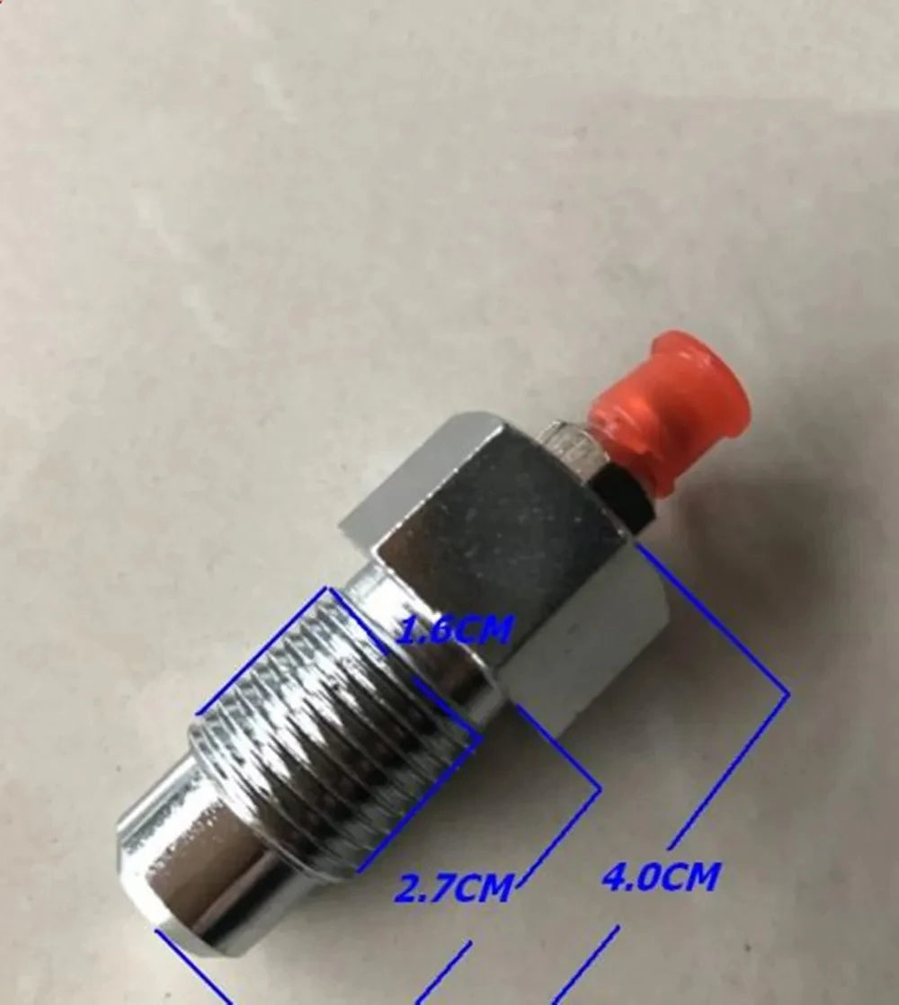 Chain nozzle tensioner cylinder chain nozzle oil filling valve oil nozzle for Kubota U-15-3S 155 161 excavator accessories