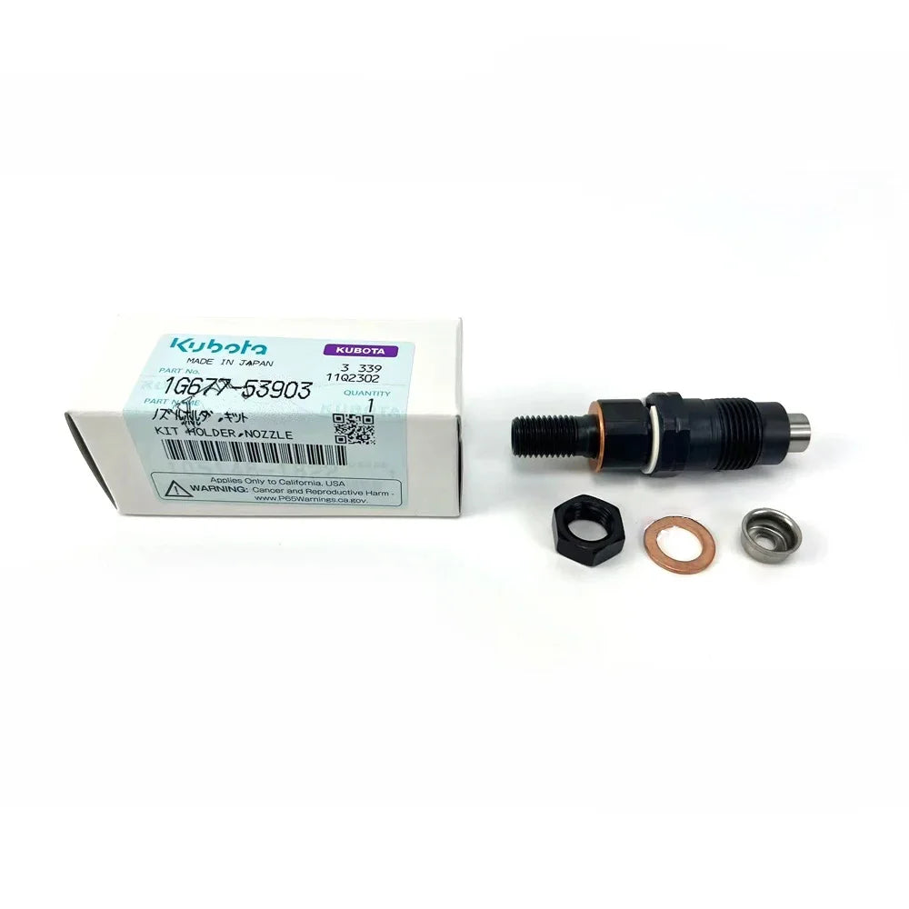 Injector for Kubota Original Parts - D1005 D1105 D1305 V1505, 1G677-53903 1G67753903 Compatible Supplier