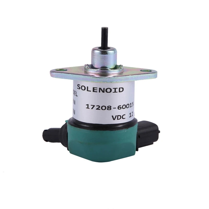 Kubota D1005 D1105 Engine Stop Solenoid Valve 17208-60015 17208-60016 17208-60017 12V Genuine OEM Fuel Shut Off Magnet Supplier