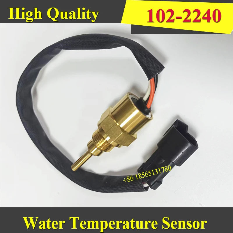 Hot Coolant Temperature Sensor For Caterpillar Excavator, High Quality Truck Parts, 1022240, 102-2240, 3406, 3176 Supplier