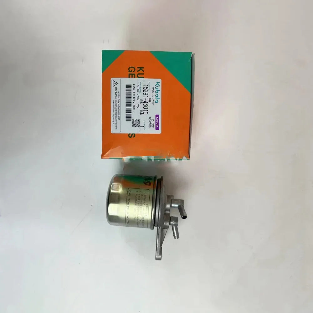 New Kubota D1105 Engine 15291-43010 Fuel Filter Assembly for Kubota Engine Parts Supplier