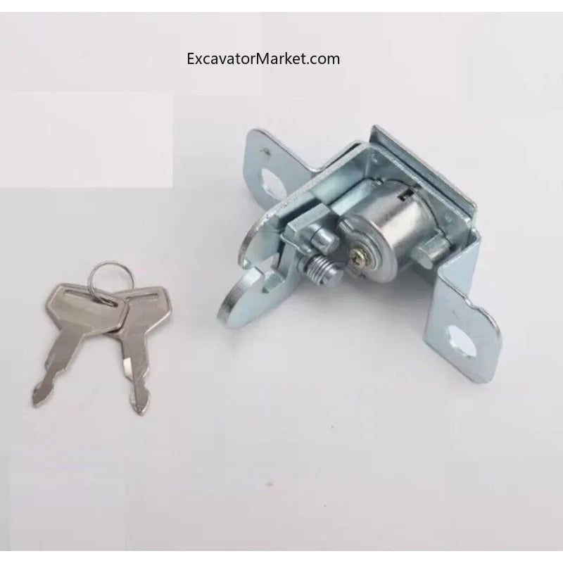 For Excavator Hood Rear Cover Lock 1PC Kubota 155/163 Kobelco SK60C/55